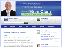 Tablet Screenshot of brianclem.com